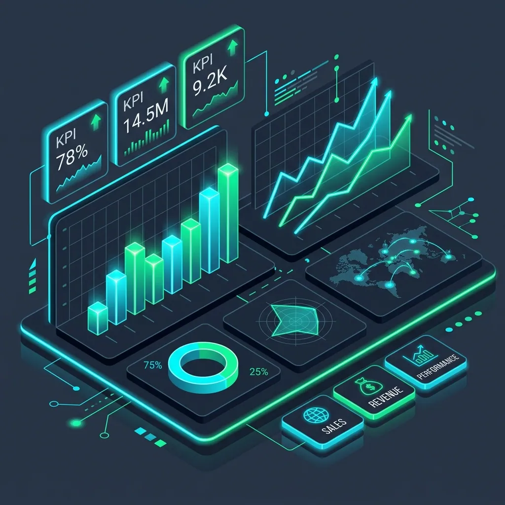 Métricas e Gráficos do CRM