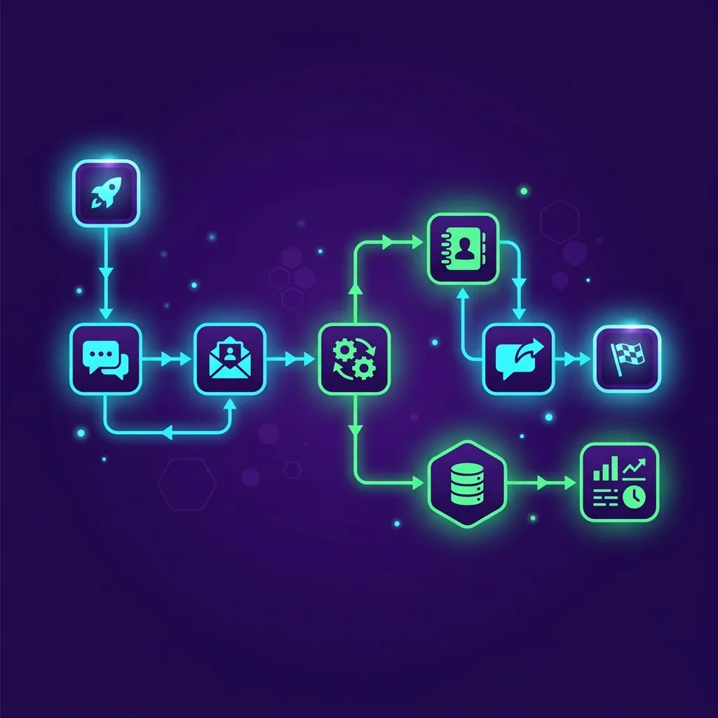 Fluxo de CRM e WhatsApp